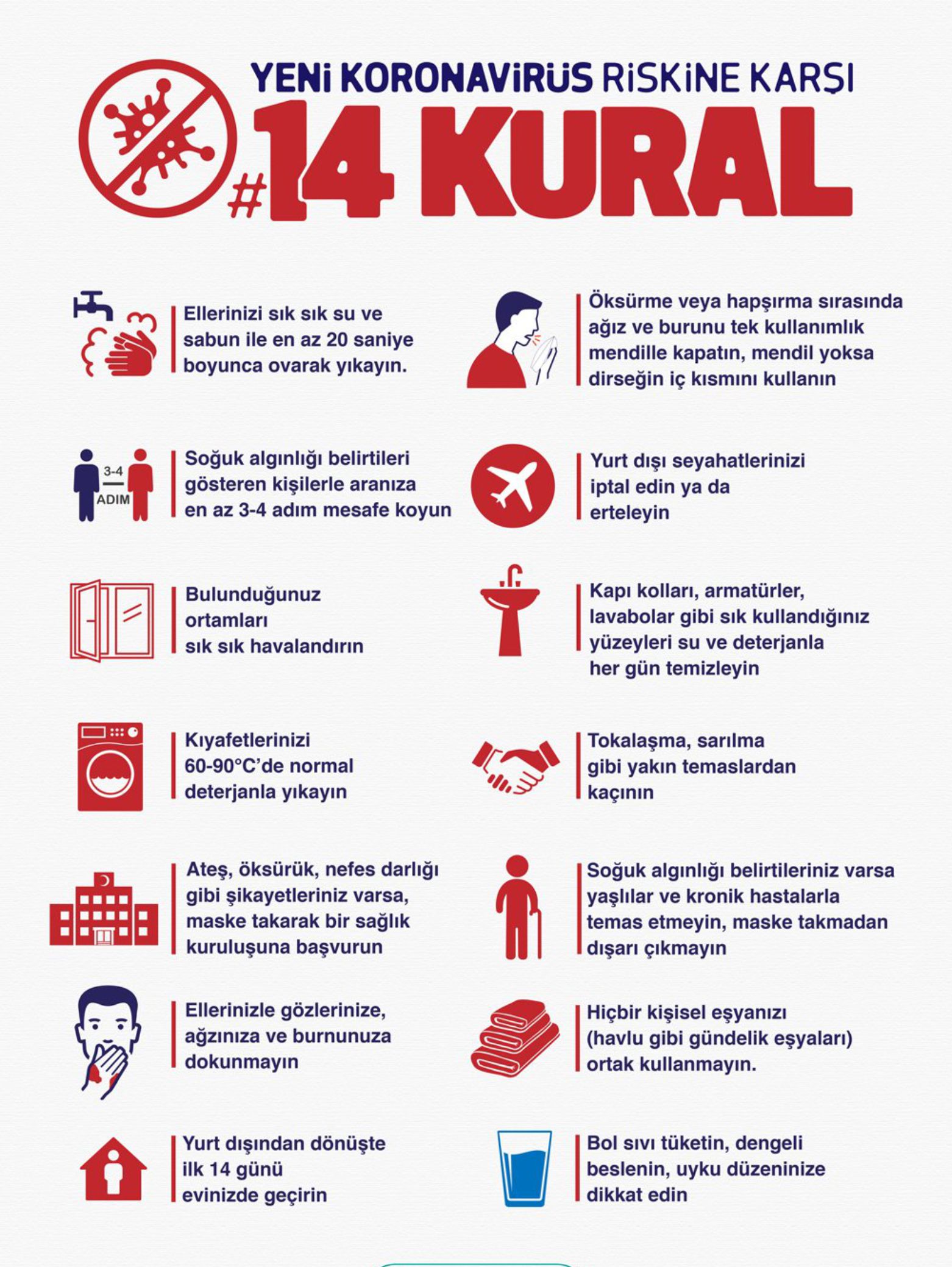 Korona Virs 14 Kural